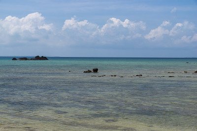 从久崎海岸眺望(小浜岛/冲绳小浜岛)