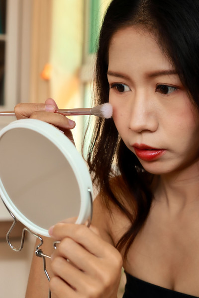 早上化妆