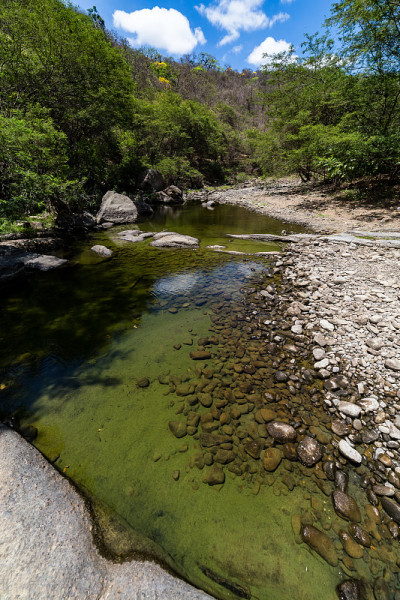 岩石河床