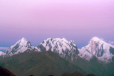 巴基斯坦的山脉和山峰