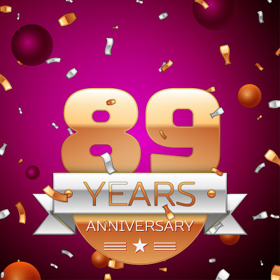Realistic Seventy one 71 Years Anniversary Celebra