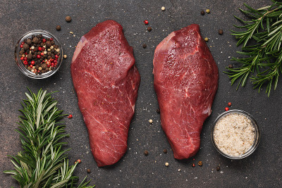 生肉加香料