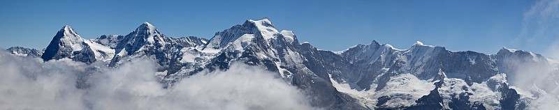 从Schilthorn全景
