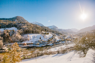 冬季 koenigssee 拜仁阿尔卑斯山