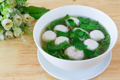 泰式肉丸蔬菜汤