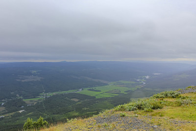 从Veslehødn Veslehorn到挪威的风景。