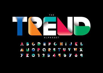 Stylized alphabet