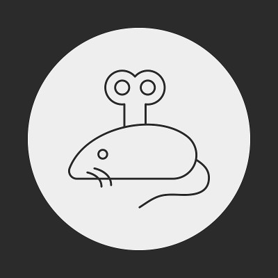 鼠标玩具线图标