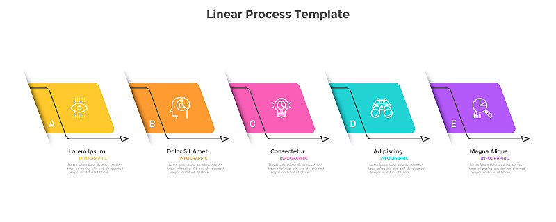 Modern Infographic Vector Template