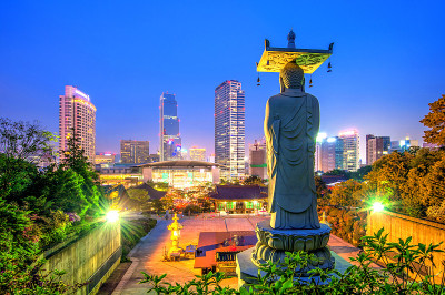 位于首尔的奉子寺，