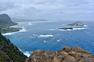 夏威夷瓦胡岛马卡普灯塔徒步旅行