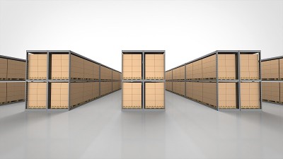 仓库3 d渲染