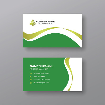 Elegant business card design template