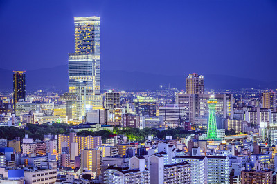 日本大阪的城市