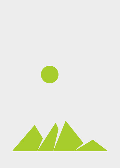 几何山剪影生成艺术海报插图