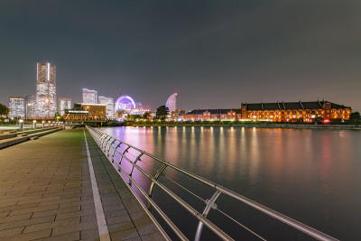 横滨港夜景