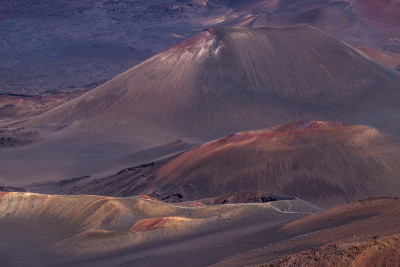 夏威夷毛伊岛哈雷阿卡拉火山口