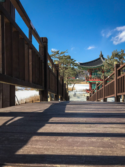 韩国平昌松岛清松亭