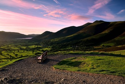 落日Skiddaw