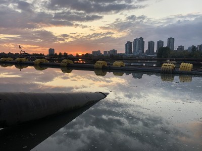日落弗雷泽河