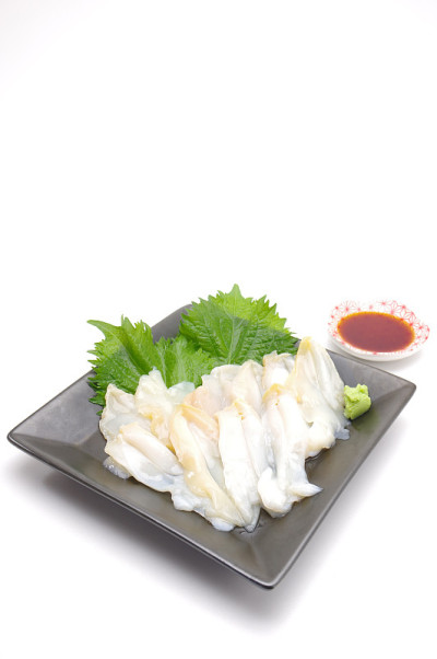 涂布壳生鱼片