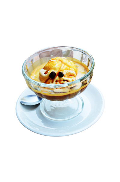 Affogato是咖啡卡布奇诺加冰淇淋香草
