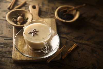 奶茶或印度奶茶