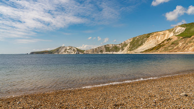 Worbarrow湾，侏罗纪海岸，多塞特，英国