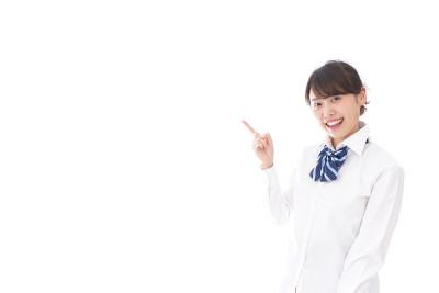 女孩的高中学生
