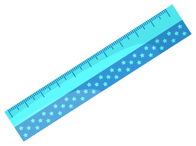 尺的数学课，学校用品特写