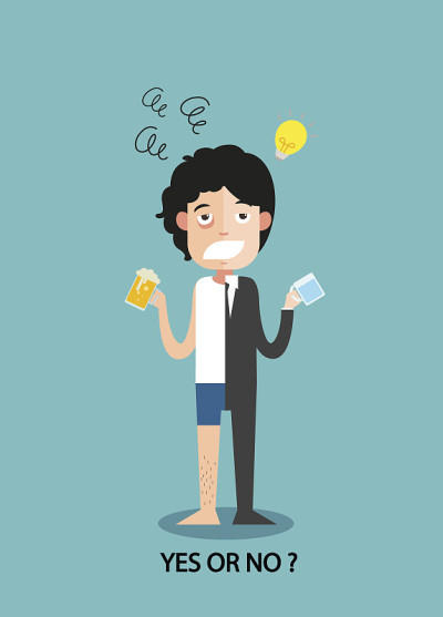 是或否对商人的工作热情