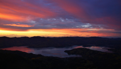 落日Akaroa