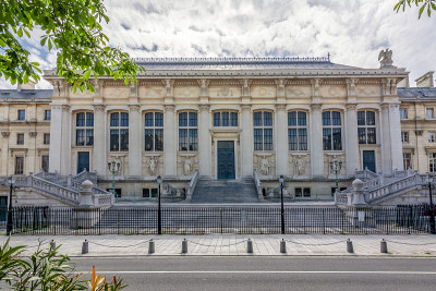 位于法国巴黎Cite岛的Justice宫(Palais de Justice)
