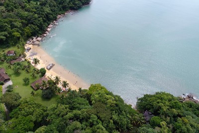Paraty，巴西里约热内卢鸟瞰图