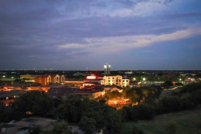 沃斯堡德州商业之夜，美国