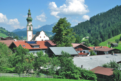 Oberau奥地利Tirol Wildschonau谷,
