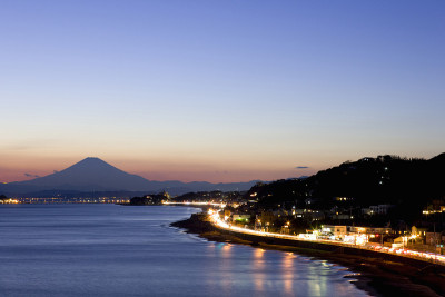 富士山和Enoshima