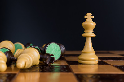 棋盘上的象棋