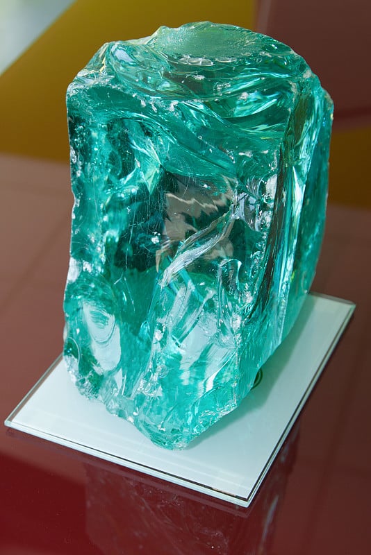 绿色的石头