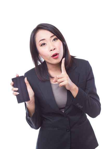 电话商务女性