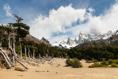 Monte Fitz Roy 全景，巴塔哥尼亚