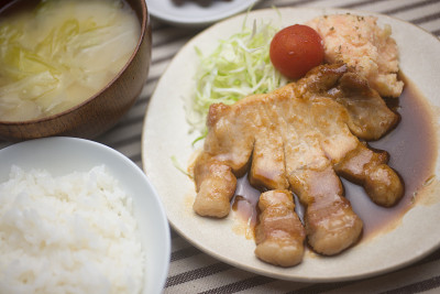 日式猪肉炒tonteki