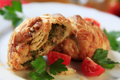 松饼包裹