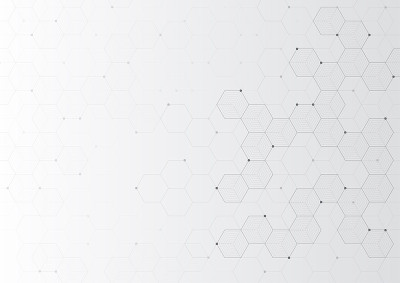 摘要工艺背景为六边形形状图案。医疗保健技术、健康、科学和创新医学的概念