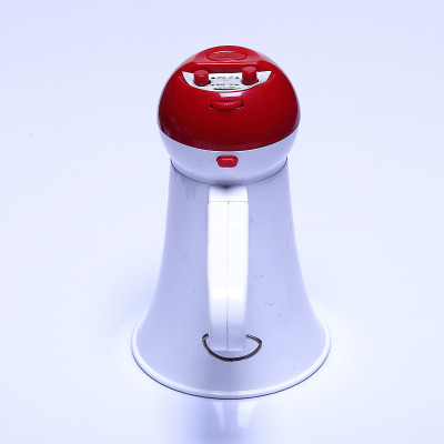 扩音器扬声器装置，白色红色，无标志