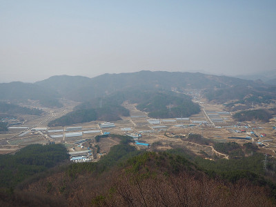 3月韩国清州乡村景观