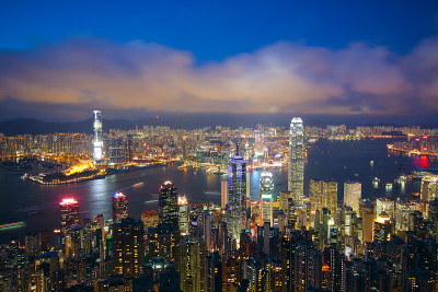 香港的夜晚