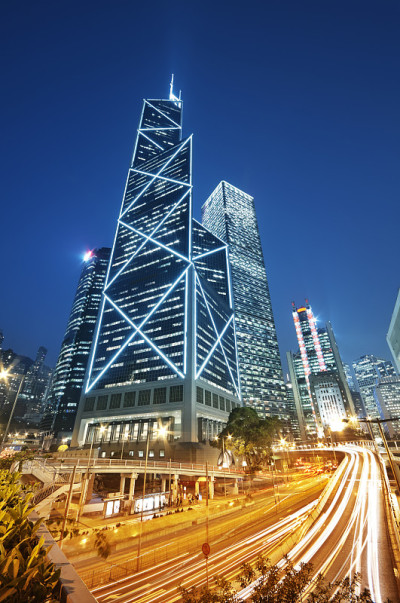 香港的摩天大楼