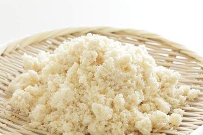 日本豆腐渣，竹篓里的豆腐