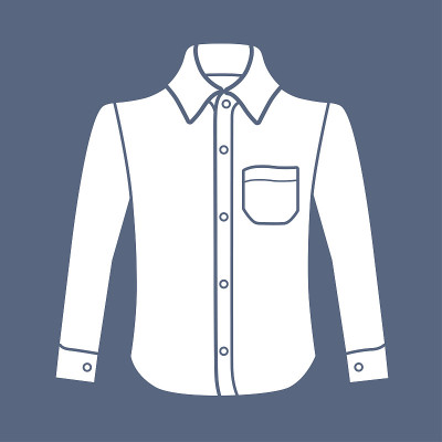 礼服衬衫图标
